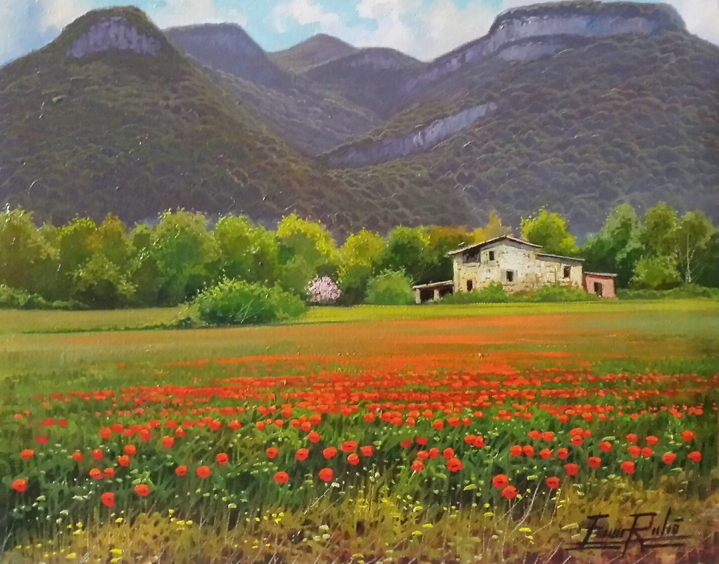 Obra Pintor Enric Rubió Serra